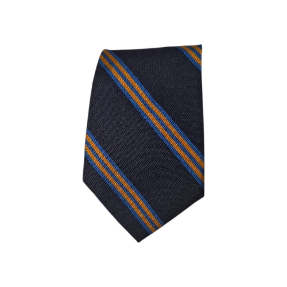Polo Ralph Lauren Classic Navy and Orange Striped Men's Tie